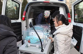 普定县妇婴监护型护送
